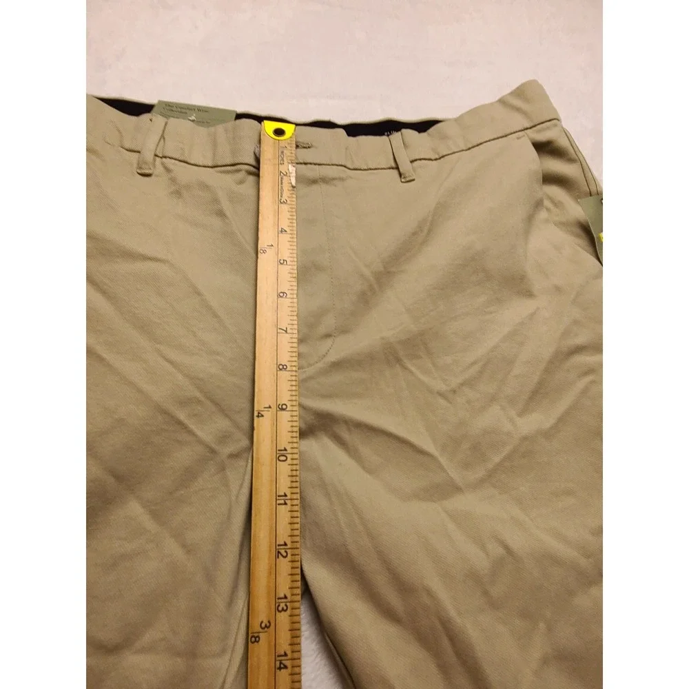 Goodfellow & Co Men's Slim Fit Chino Pants Khaki Tan 36x32 Comfort Stretch New